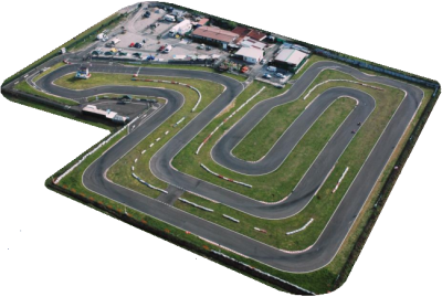 Foto aerea del kartdromo